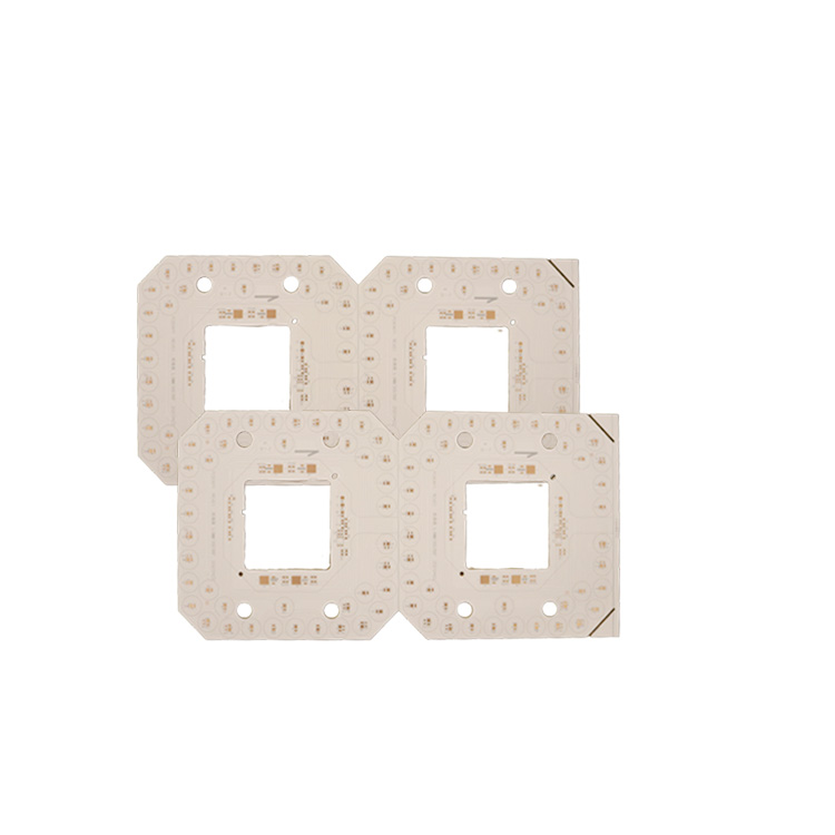 Downlight aluminum base plate